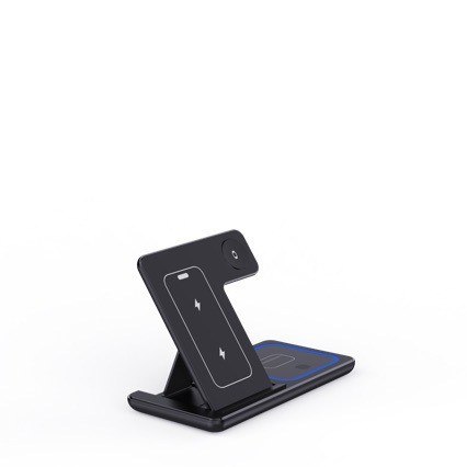 DG Voltivo Foldable 3-in-1 Wireless Charging Station with Night Light